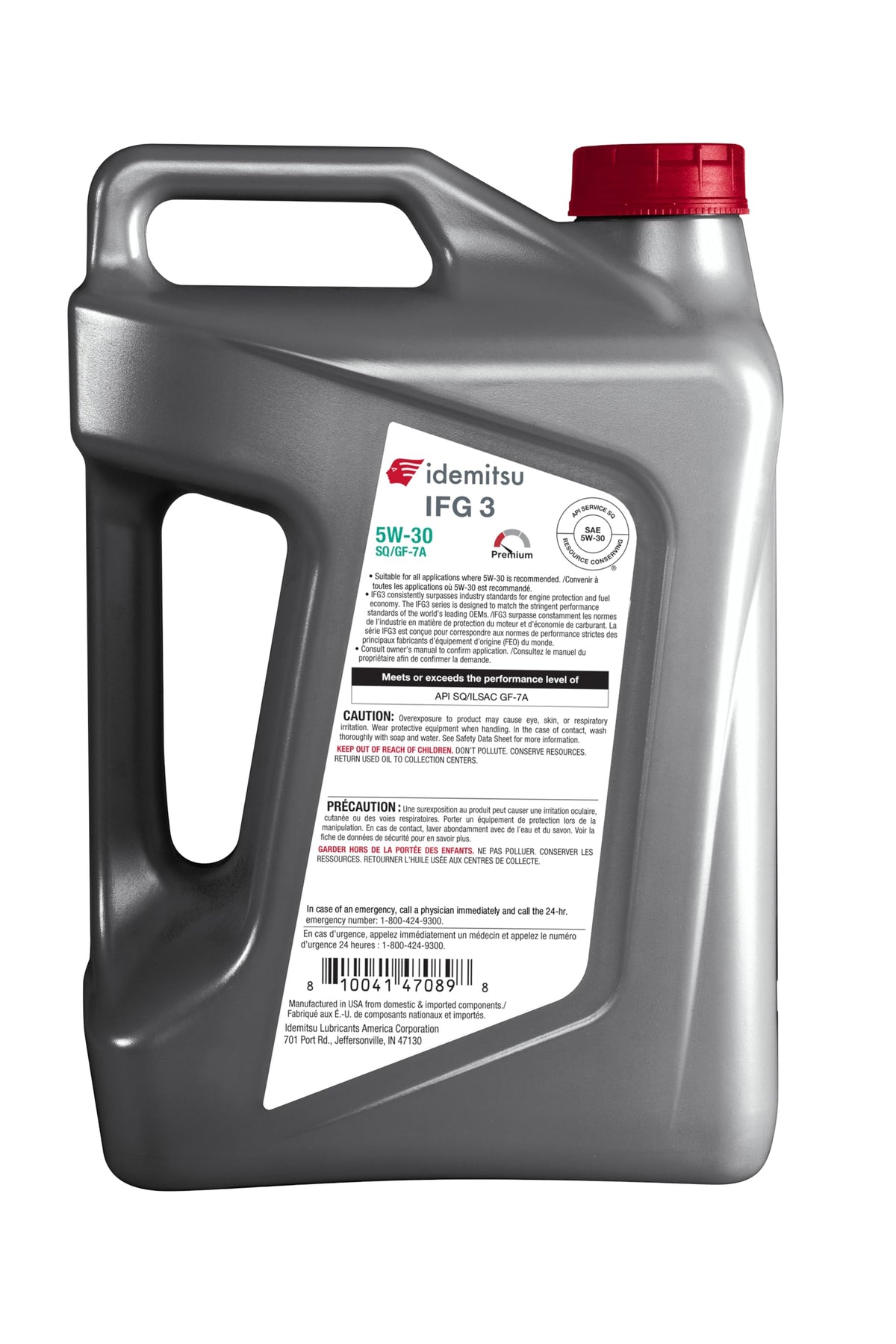 5W-30 Motor Oil 5 Quart X60183