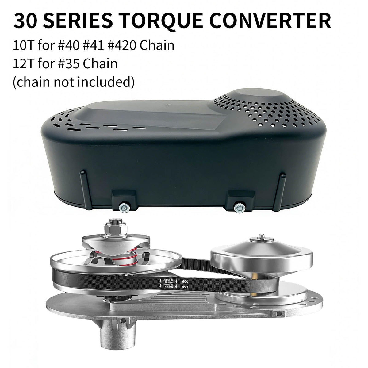 30 Series Torque Converter 3/4 Bore L1859
