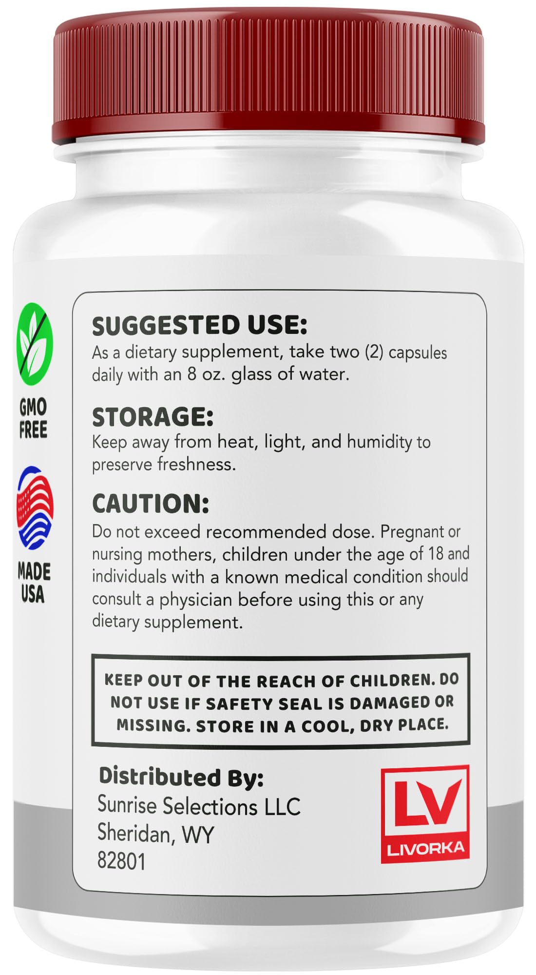 Health Flux Support Supplement Capsules 180 Capsules L332432