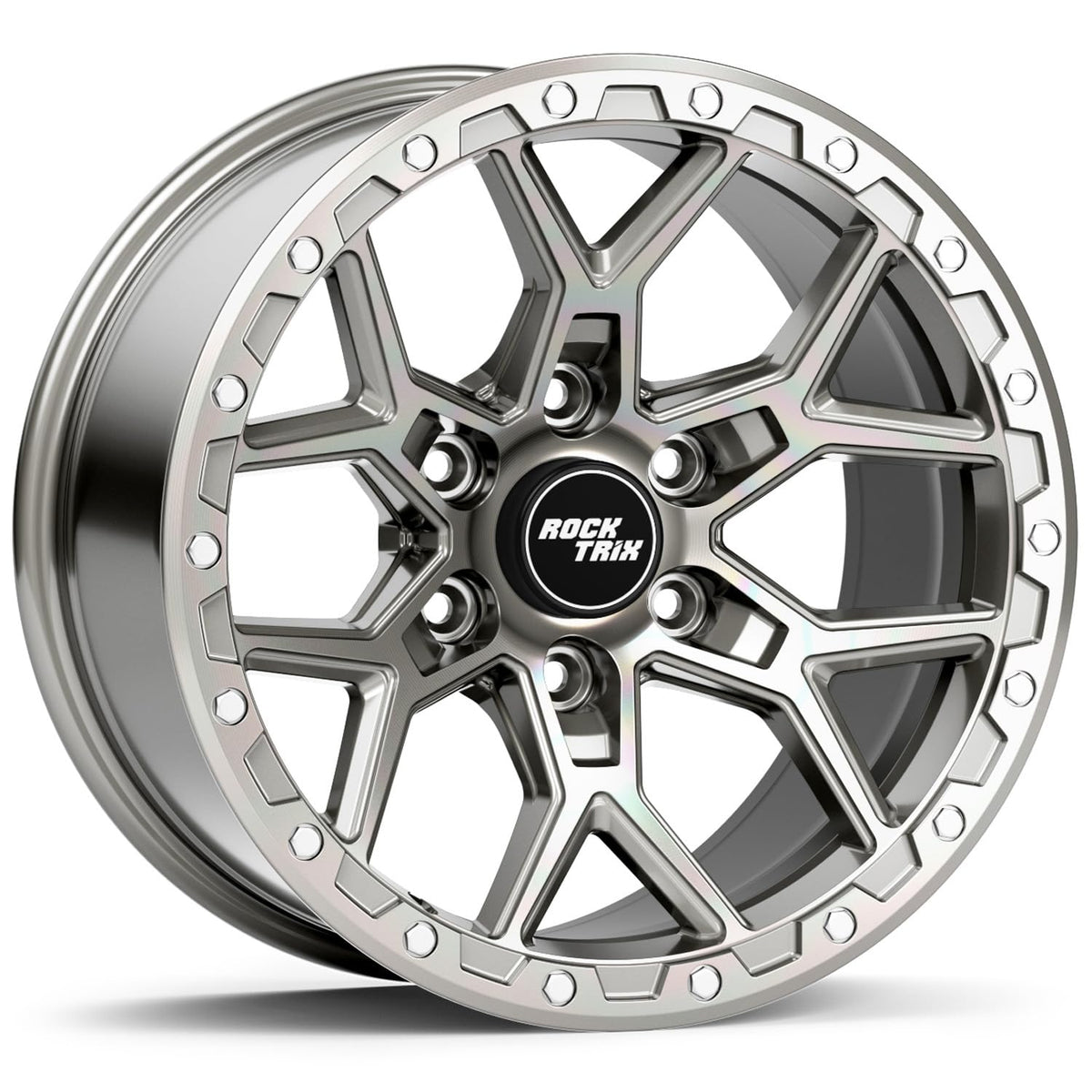 20x9 Machined Silver Off Road Wheels 6x139.7 R8340