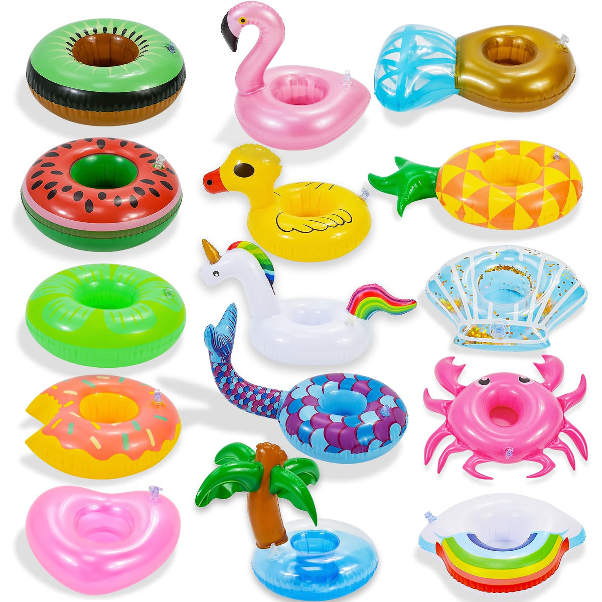 15 Pack Inflatable Drink Holder A7414