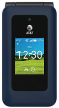 Prepaid 4G LTE Flip Phone, 2MP Camera, Android, Classic Navy T478