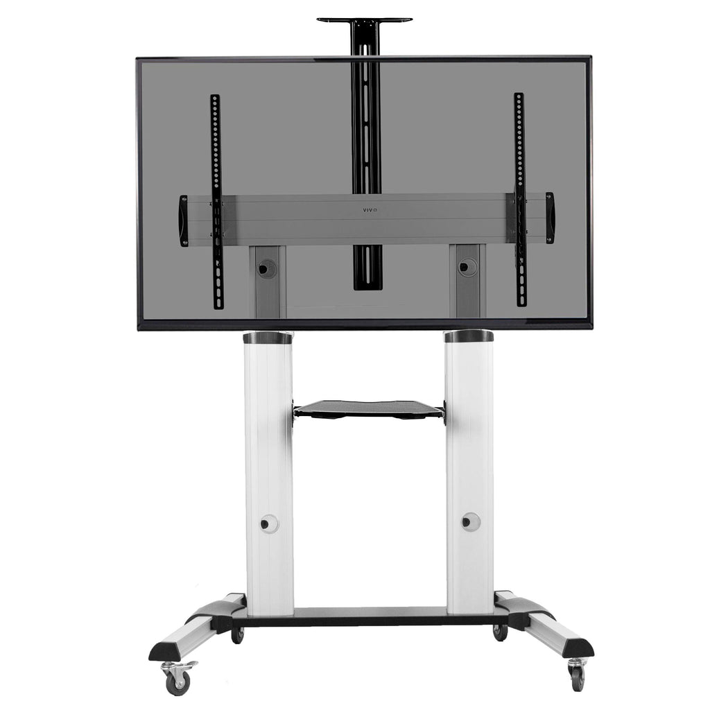 Adjustable Rolling Mobile TV Stand V493569