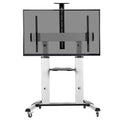Adjustable Rolling Mobile TV Stand V493569