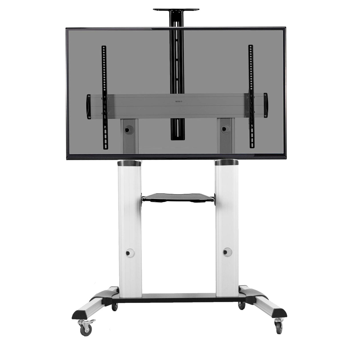 Adjustable Rolling Mobile TV Stand V493569