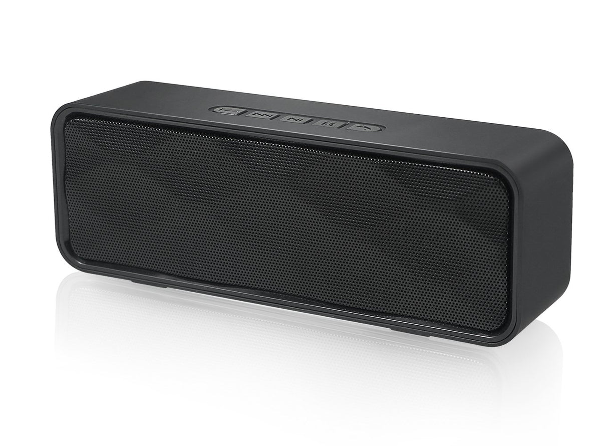 Black Portable Wireless Bluetooth Speaker with AUX USB TF Card Slot R278