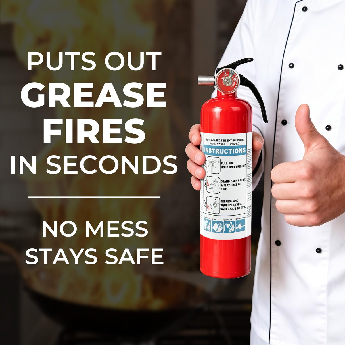 2.5lb Fire Extinguisher O2442