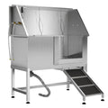 50 Inch Stainless Steel Dog Washing Station with Non-Slip Ramp I82227