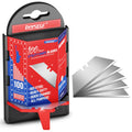 Utility Knife Blades 100 Pack with Dispenser W2808
