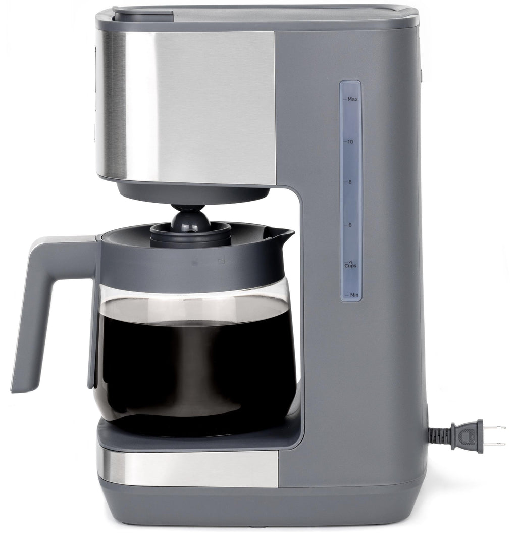 12-Cup Stainless Steel Drip Coffee Maker with Timer O308627