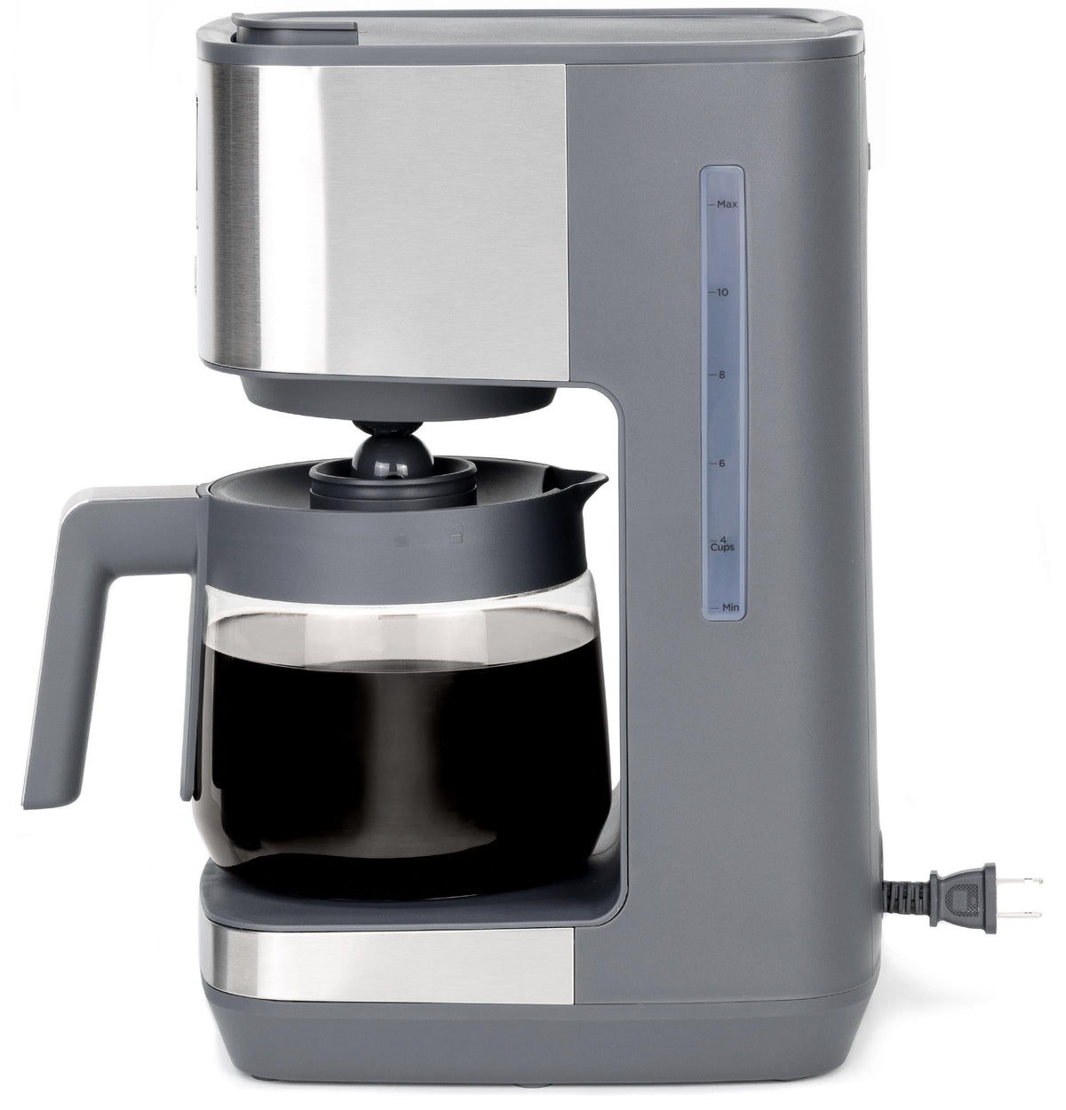 12-Cup Stainless Steel Drip Coffee Maker with Timer O308627
