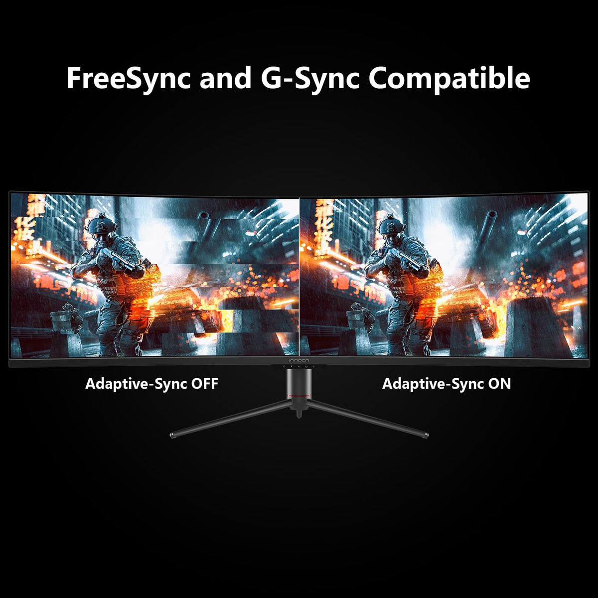 49" Curved Ultrawide Gaming Monitor 144Hz I964435