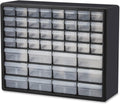 44 Drawer Black Plastic Storage Cabinet N152