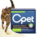 Cassava Cat Litter, Quick Clumping Plant-Based Pellets, Low Dust, 16 lb P375953