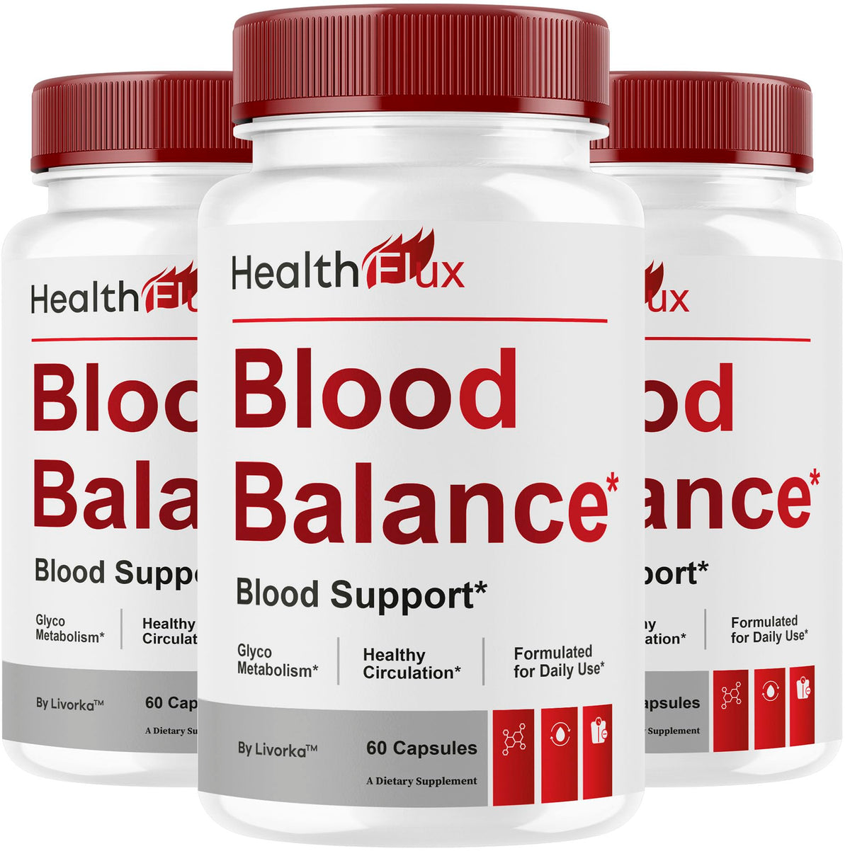 Health Flux Support Supplement Capsules 180 Capsules L332432