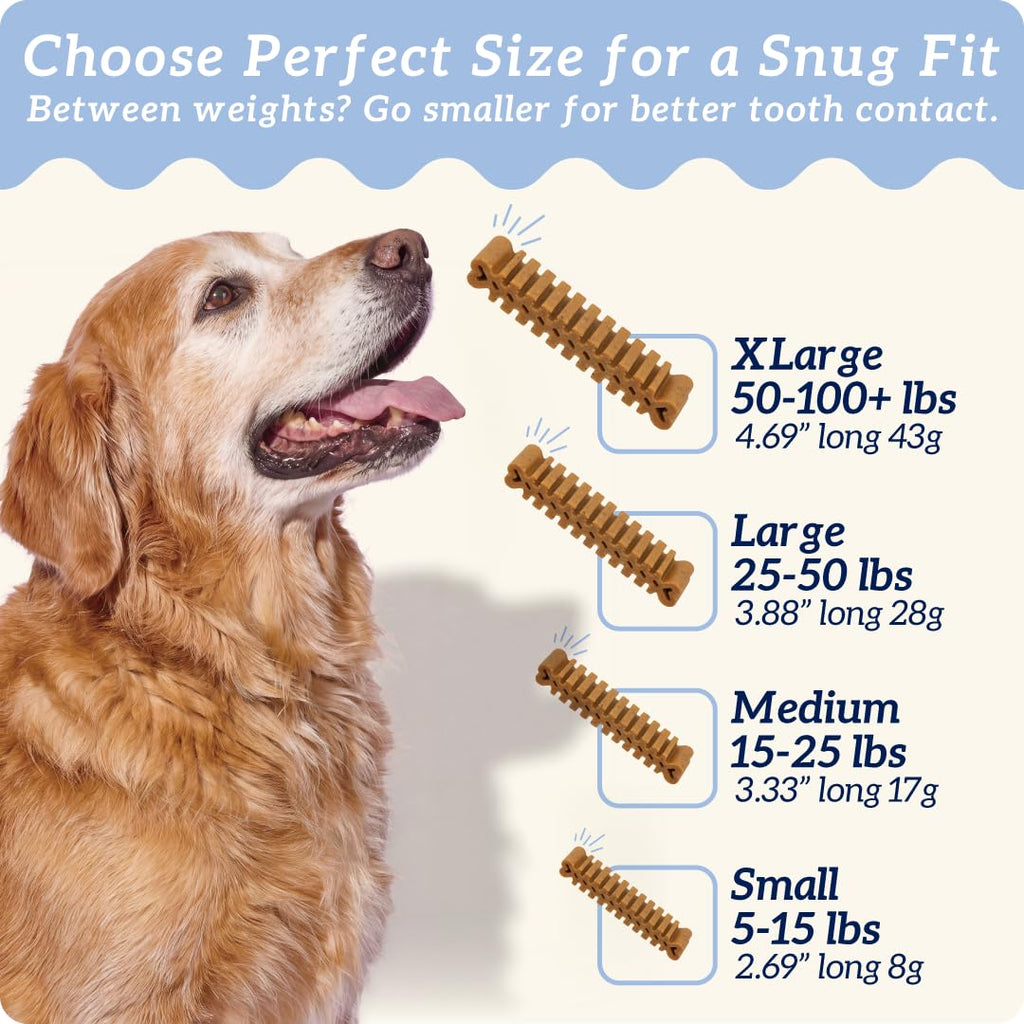 Large Dog Dental Chews, 25-50 lbs, 27Ct R538