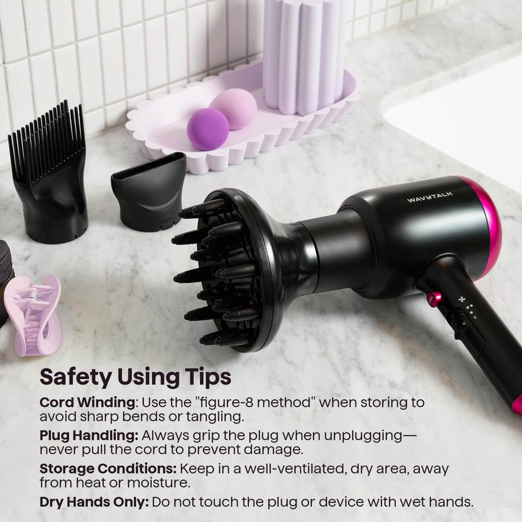 Ionic Hair Dryer with Diffuser Z26131