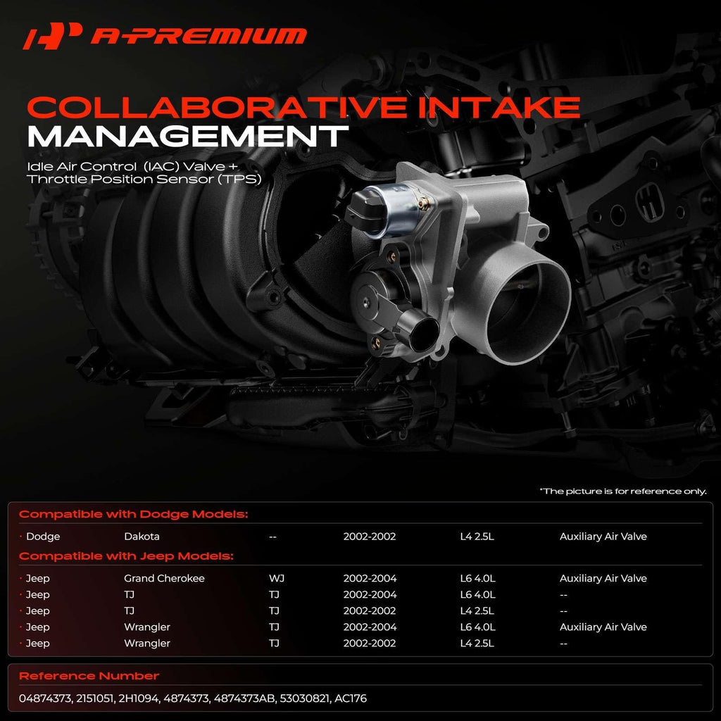 Idle Air Control Valve + Throttle Position Sensor Z986