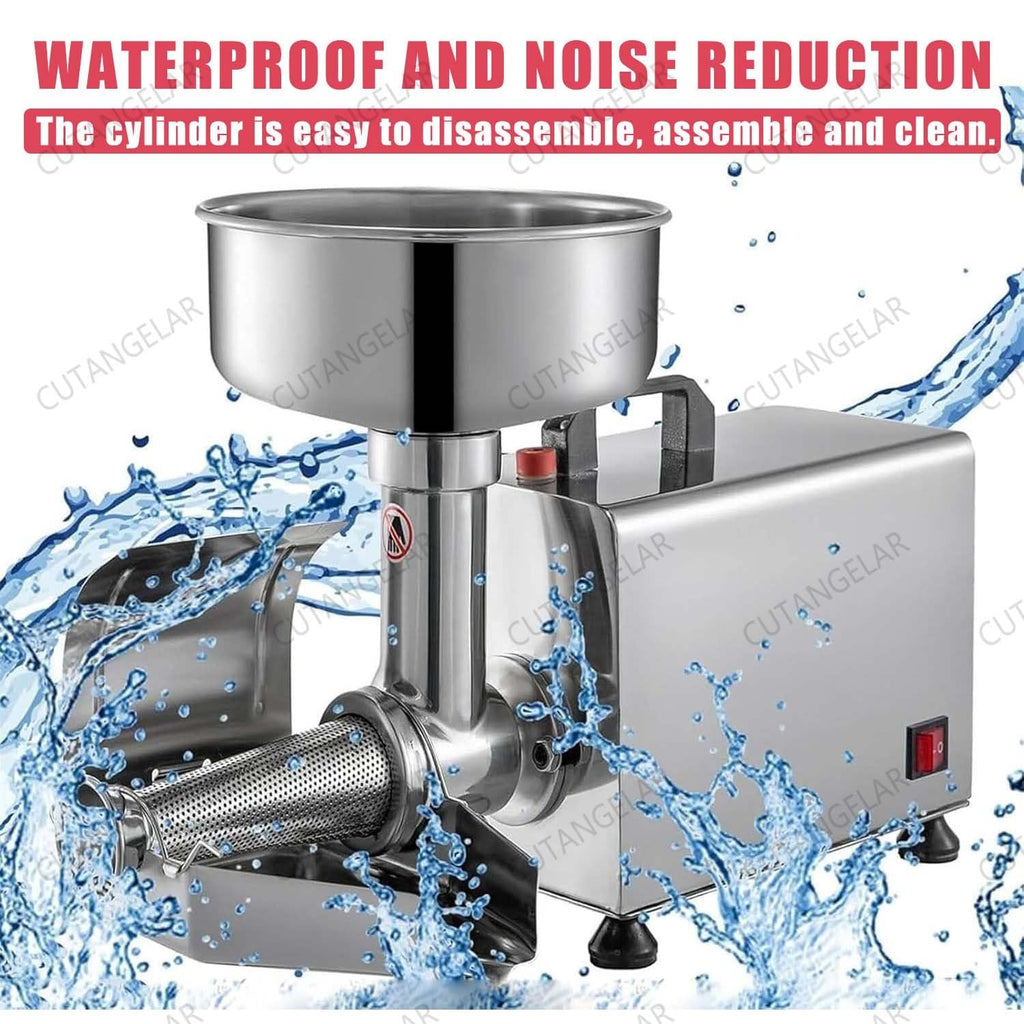 450W Stainless Steel Electric Tomato Strainer T7000