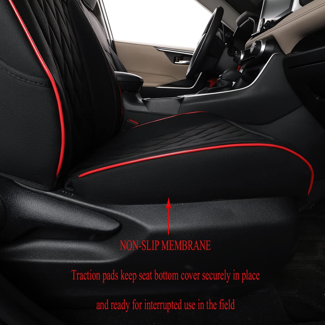 Leatherette Full Set Car Seat Covers C85986