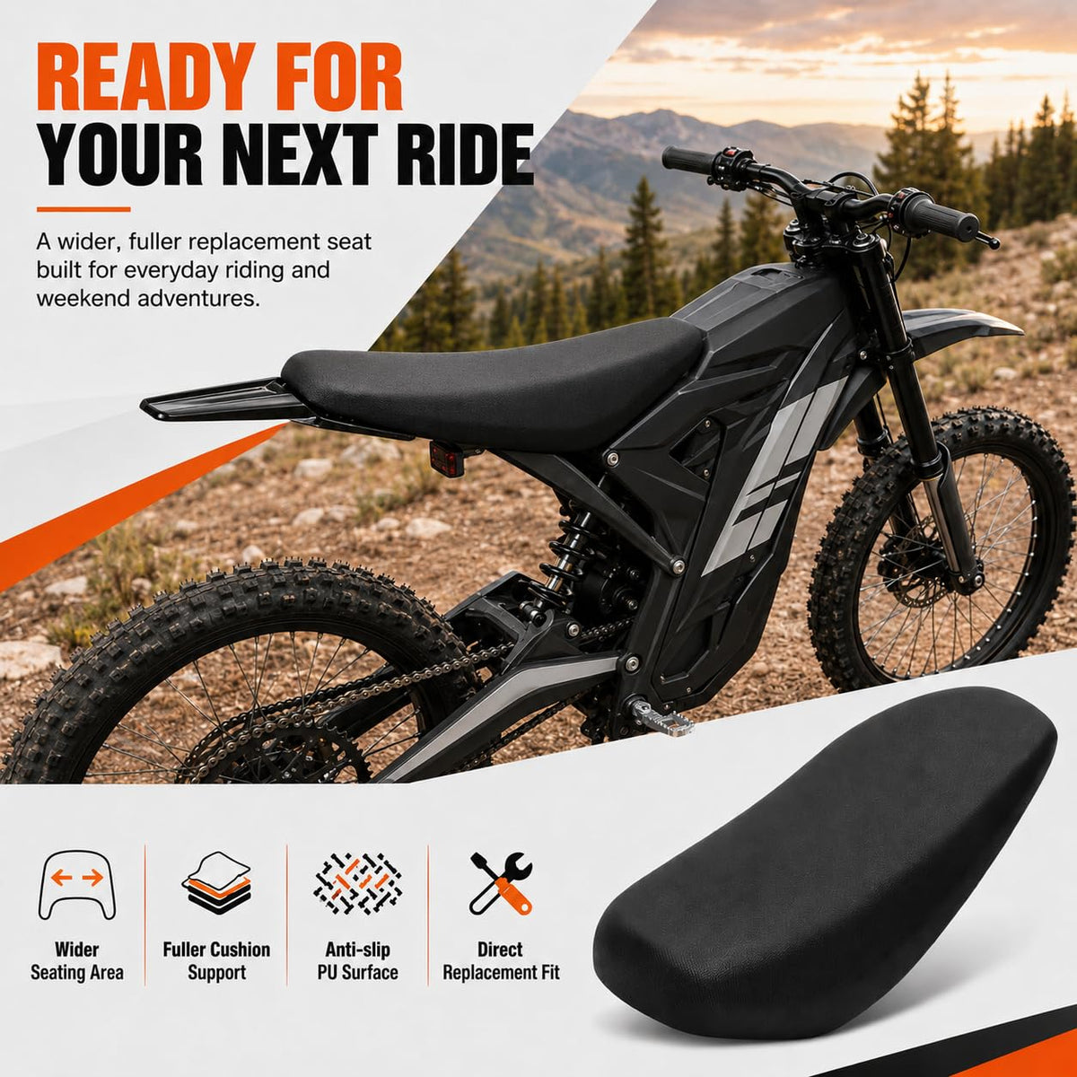 Electric Bike Seat Cushion Z447