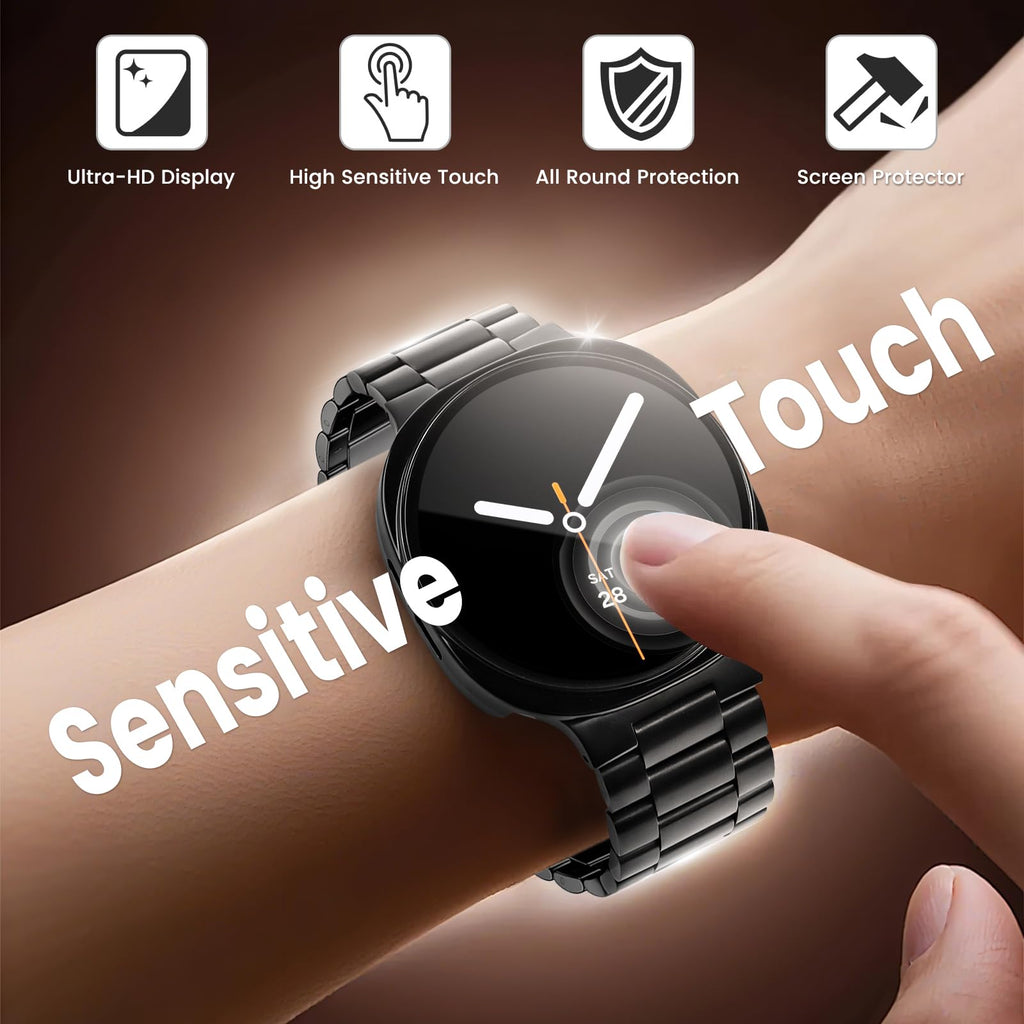 Stainless Steel Band and Case for Samsung Galaxy Watch 8 9 44mm 40mm W730