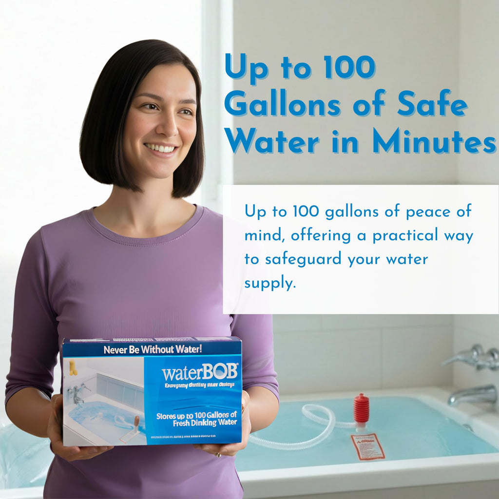 Bathtub Water Storage Bladder 100 Gallon Food Grade BPA Free X146091