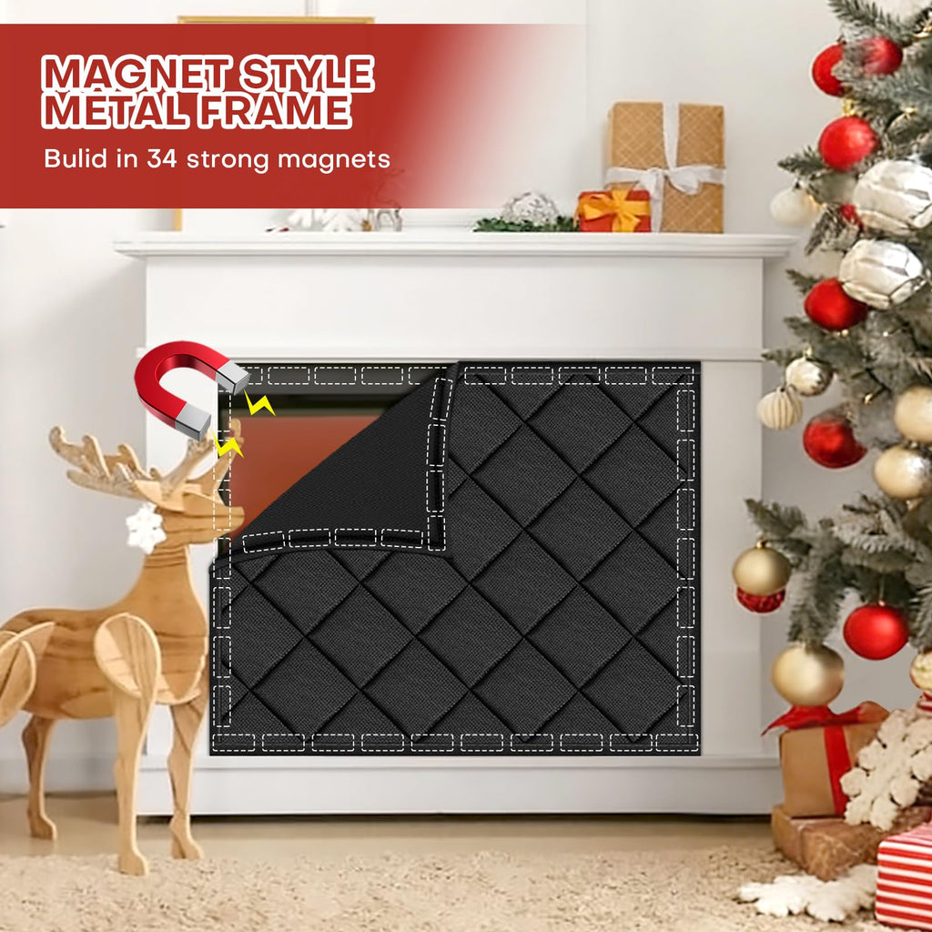 Magnetic Fireplace Cover 39" W x 32" H T755256