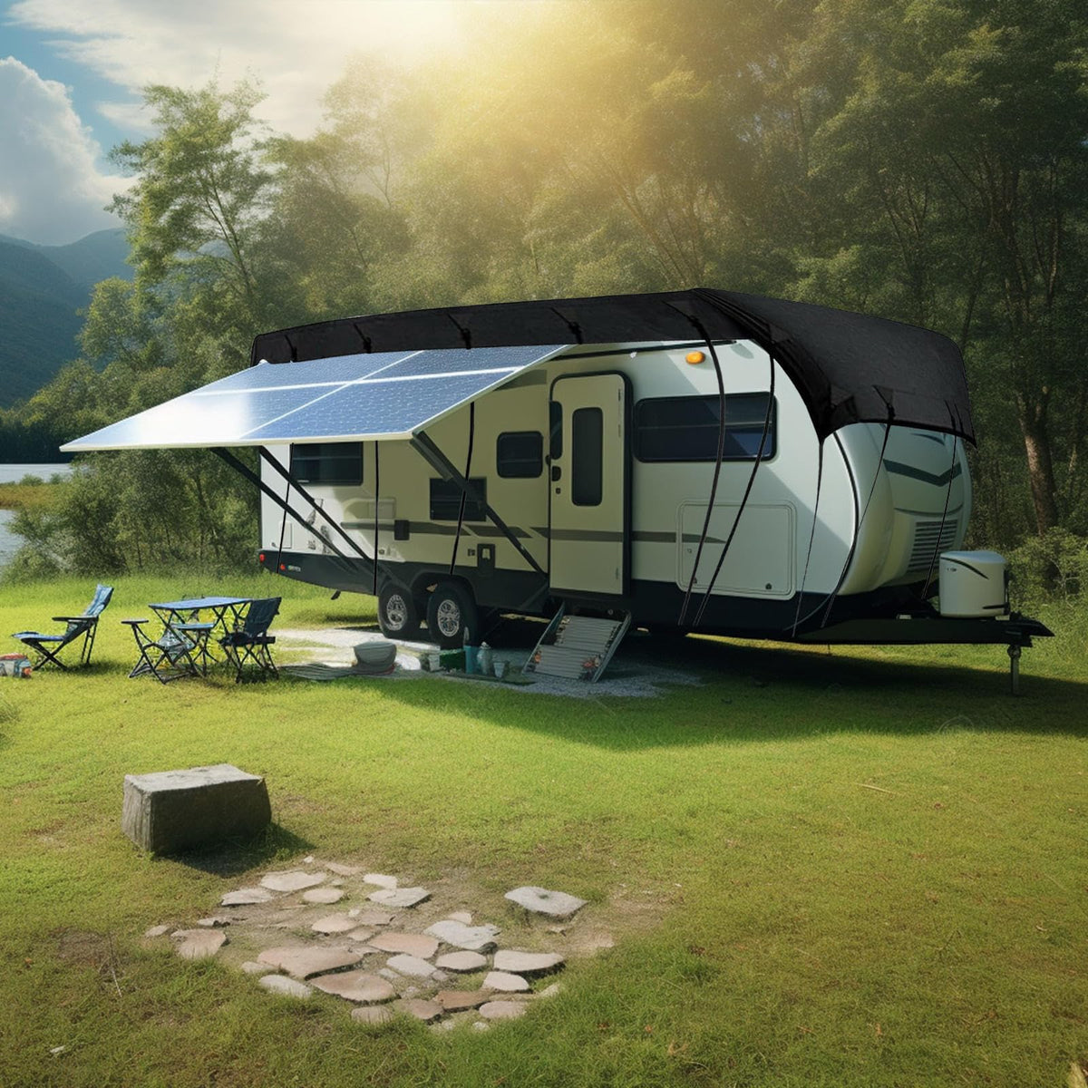 12-42 ft Travel Trailer RV Cover S68444