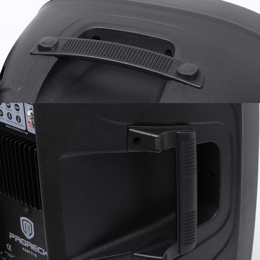 15-Inch 2000 Watt 2-Way Powered PA Speaker System N2702