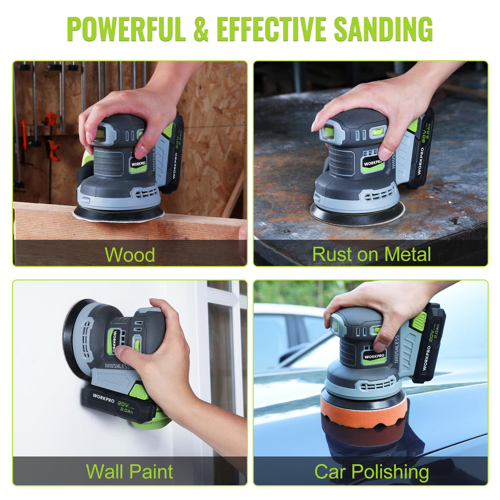 5-Inch Cordless Random Orbital Sander L569