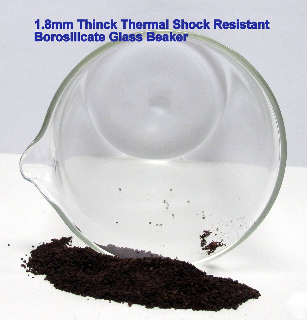 Large Black French Press Coffee Maker 1 L with 2 Extra Filters U276351