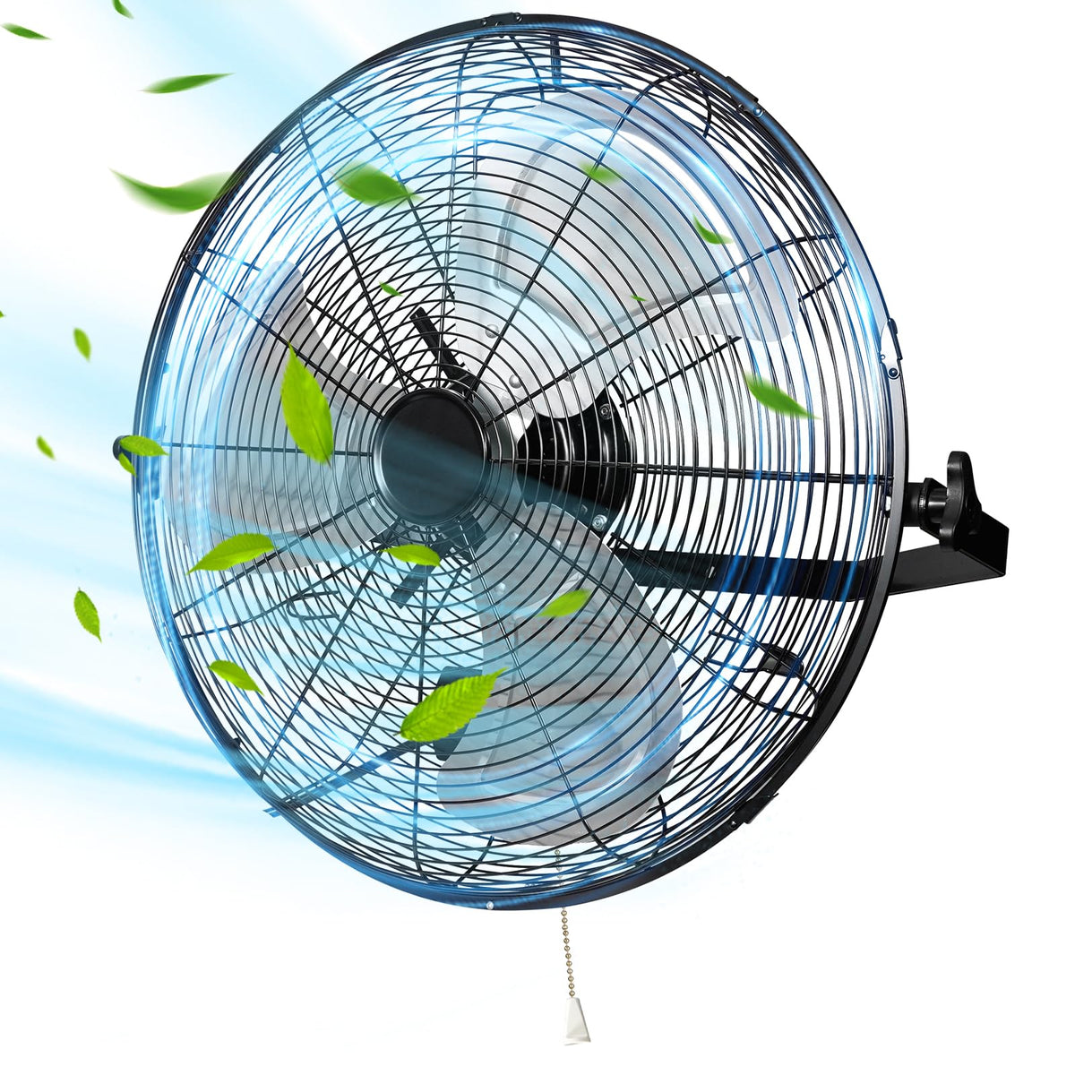 20 Inch High Velocity Metal Wall Mount Fan X30458