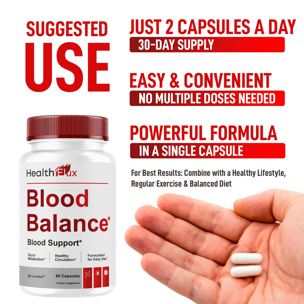 Health Flux Support Supplement Capsules 180 Capsules L332432