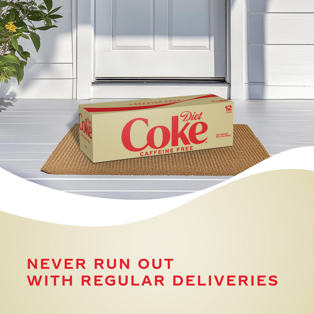 Caffeine Free Diet Coke 12 fl oz 12 Pack T45133