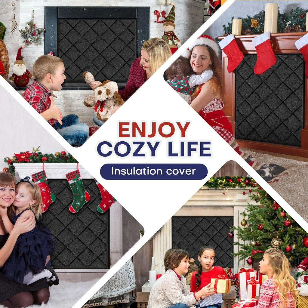 Magnetic Fireplace Cover 39" W x 32" H T755256