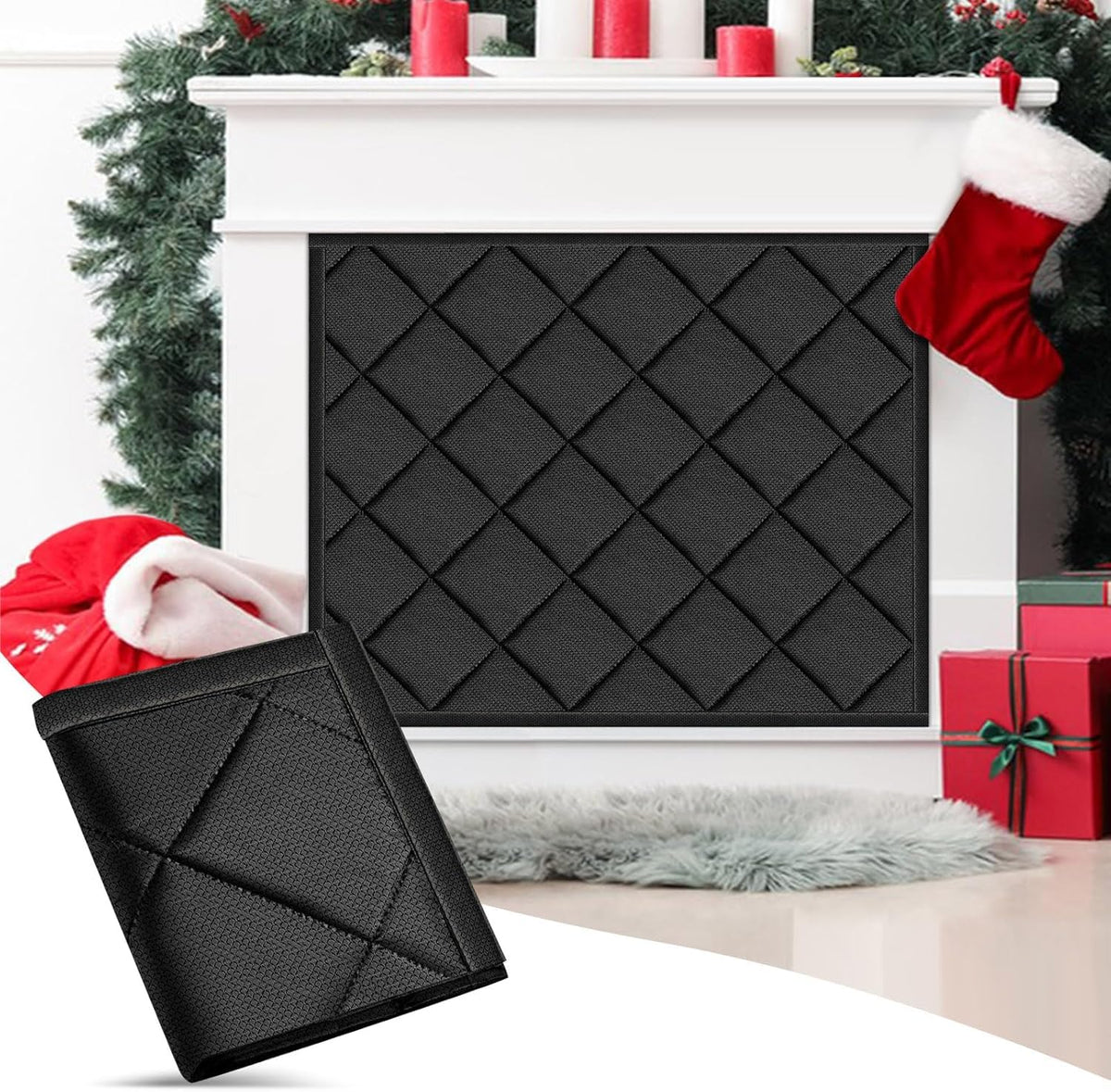 Magnetic Fireplace Cover 39" W x 32" H T755256