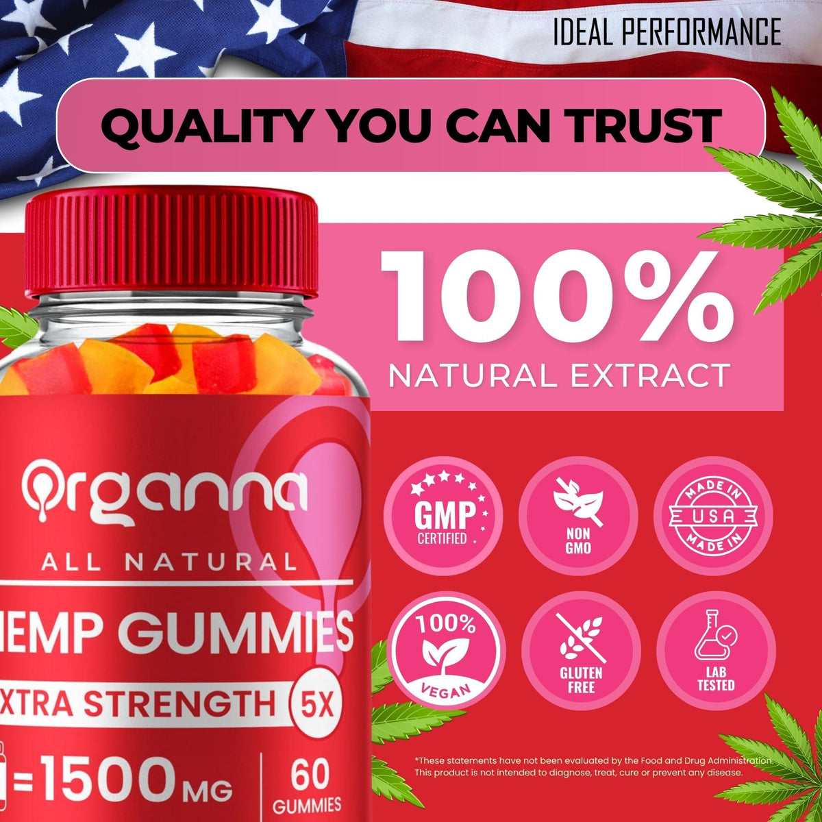 All Natural Full Spectrum Gummies 3 Pack I984473