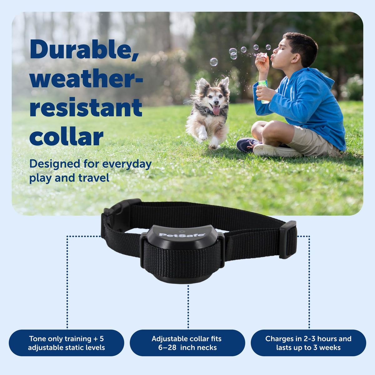 Compact Wireless Fence, 2-Dog, Up to 3/4 Acre W79891