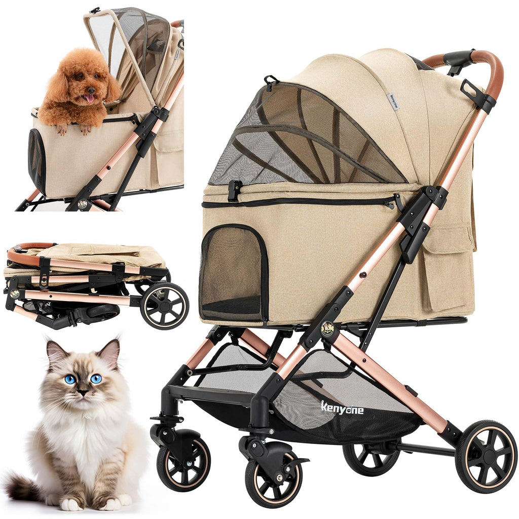 Medium Dog Stroller with Detachable Mesh D730