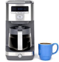 12-Cup Stainless Steel Drip Coffee Maker with Timer O308627