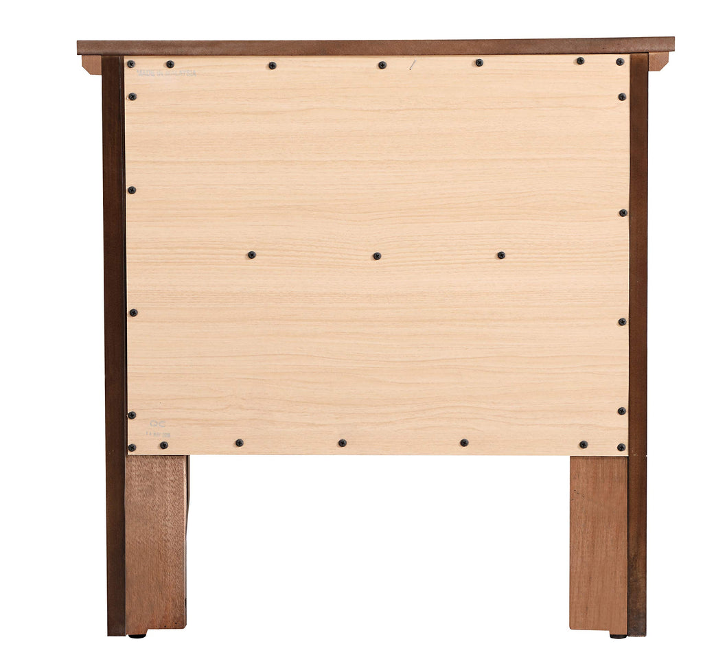 Espresso Nightstand with Storage Drawers O94609