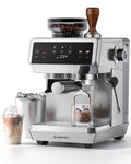 Espresso Machine With Grinder, Temp Control, 44 Grind Settings H4494
