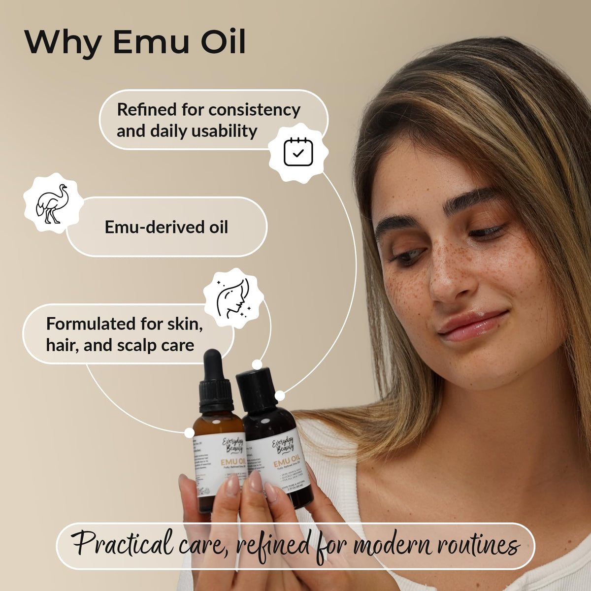 Australian Emu Oil 6X Refined 2 Fl Oz Z74758