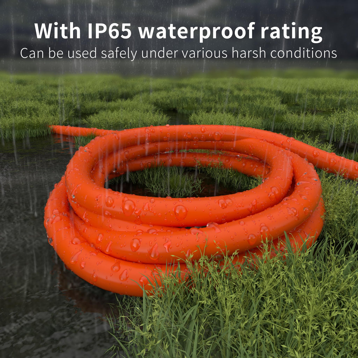 100 FT 16 Gauge Orange Outdoor Extension Cord Y555