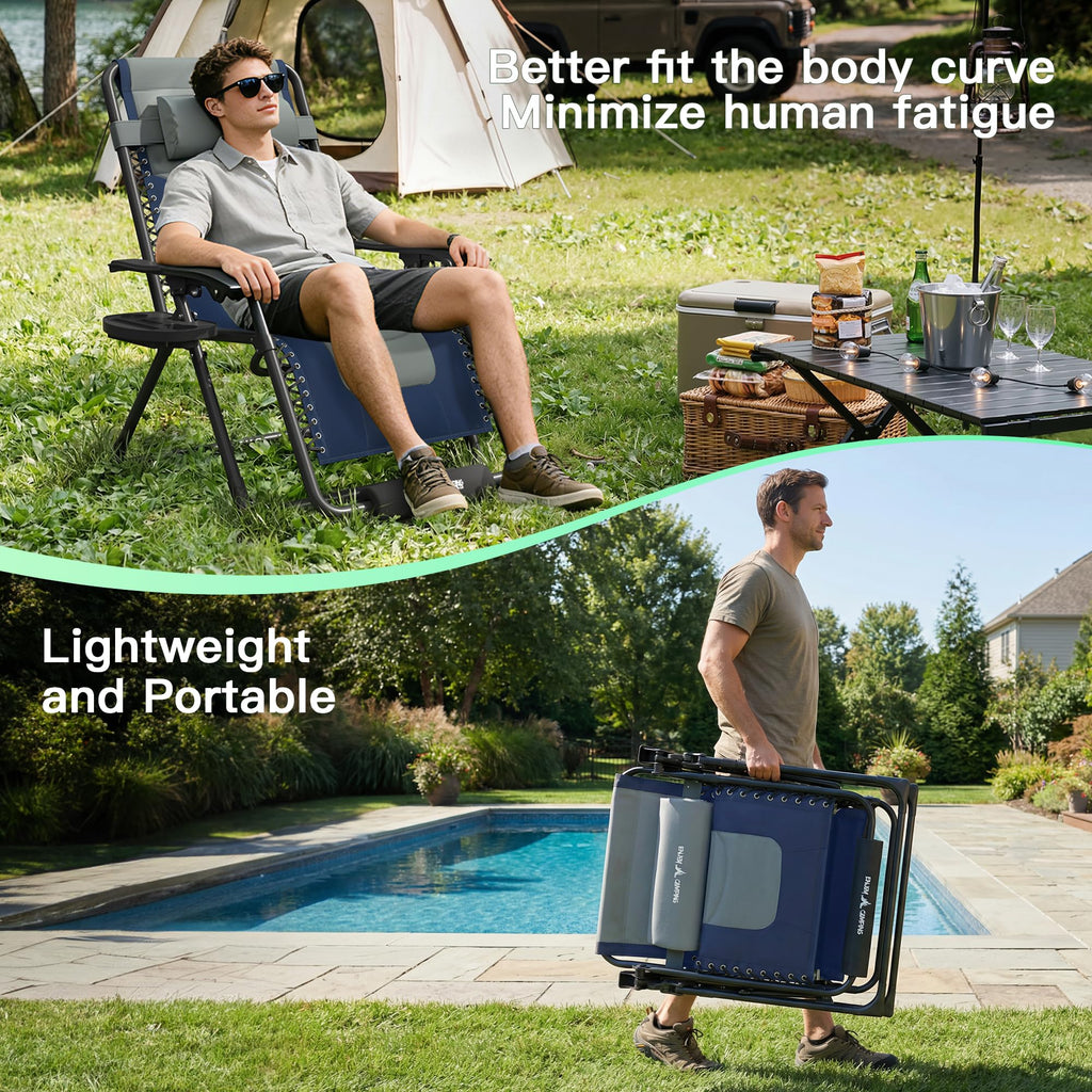 Zero Gravity Patio Lounge Chair R7437