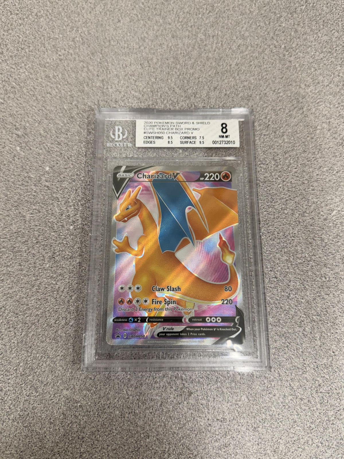 Pokemon TCG Charizard V Promo Elite Trainer Box X83814