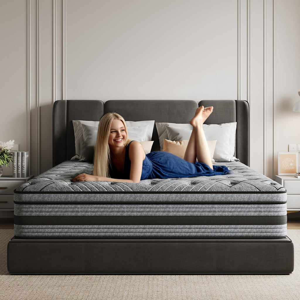 Queen Size Hybrid Memory Foam Mattress P300502